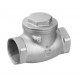 304 stainless steel horizontal check valve internal thread check valve DN25 swing check valve