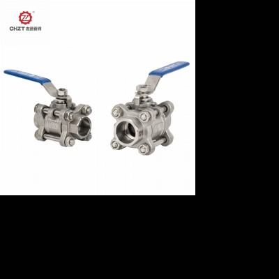 Dn100 Factory Direct Sales 3 Pc Socket Welding Ball Valve 4 Inch Ball Valve Api Asme