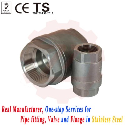 Casting Steel Threaded Lift Type Check Valve